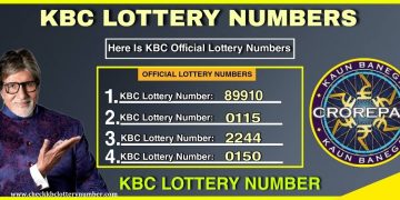Your KBC Lottery