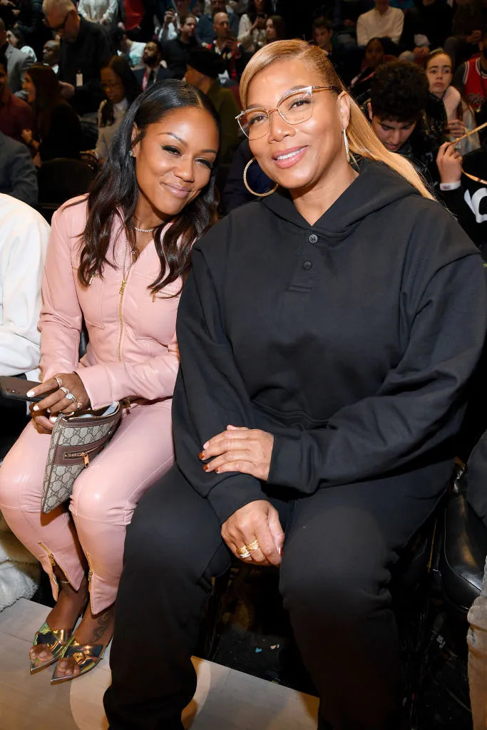 Eboni Nichols with her friend