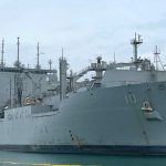 US Navy ship halts at L&T shipyard for repairs, first time in India