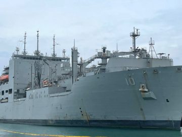 US Navy ship halts at L&T shipyard for repairs, first time in India
