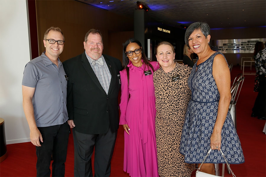 Eboni Nichols with her friends
