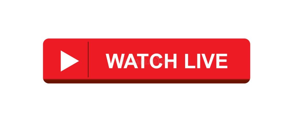 watch live web button editable vector illustration isolated white background watch live button 122337212