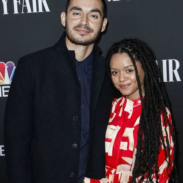 Adelfa Marr with her husband