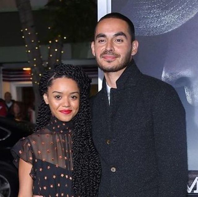 Adelfa Marr with her husband