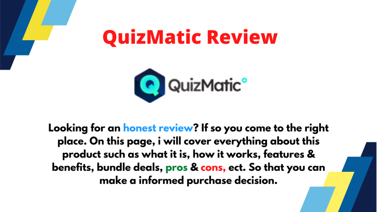 QuizMatic Review Bundle
