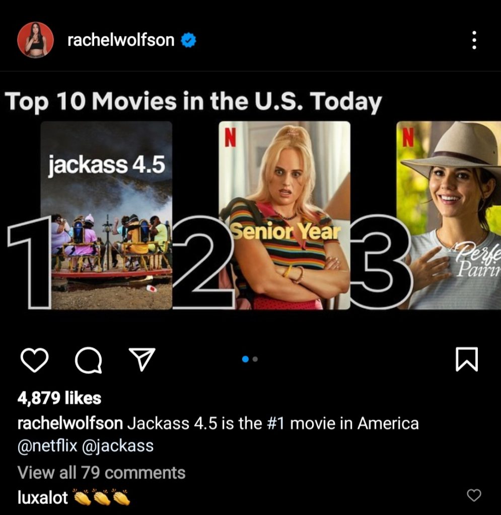 Rachel Wolfson movie Jackass 4.5