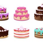 delicious cakes set 1284 52320