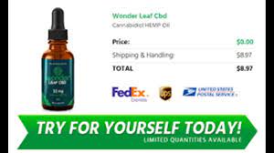 Wonder Leaf CBD Oil Does it Work?
