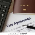 visa application form travel immigration 260nw 663017989