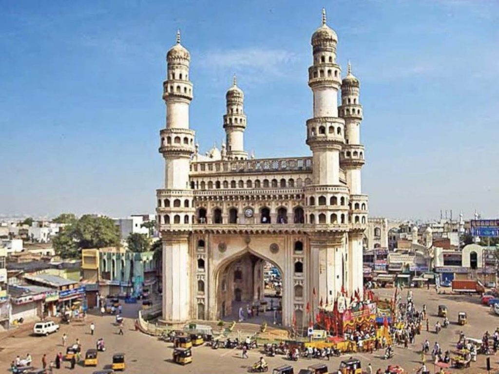 Charminar is another one of the top 10 top heritage tourism and historical tourist attractions in India