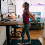 How high should a standing desk be