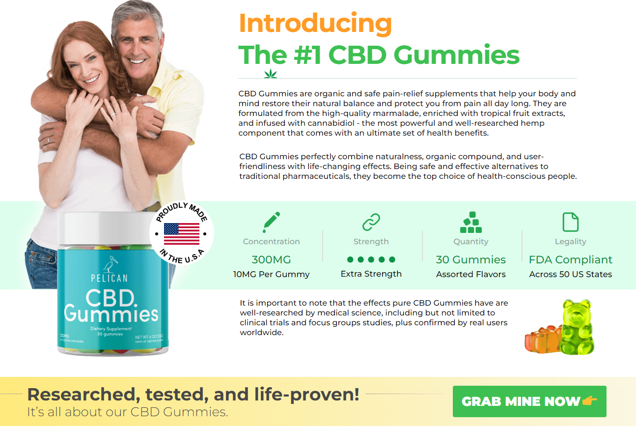 Pelican CBD Gummies Review | 2022 Updated Customer Opinion | #1 Trusted By  Health Experts - Scoopearth.com