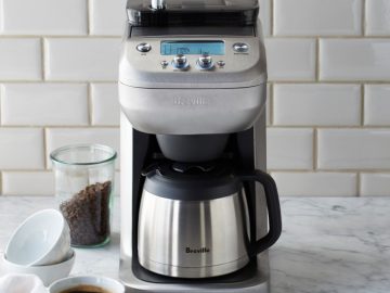 breville grind control 12 cup coffee maker o