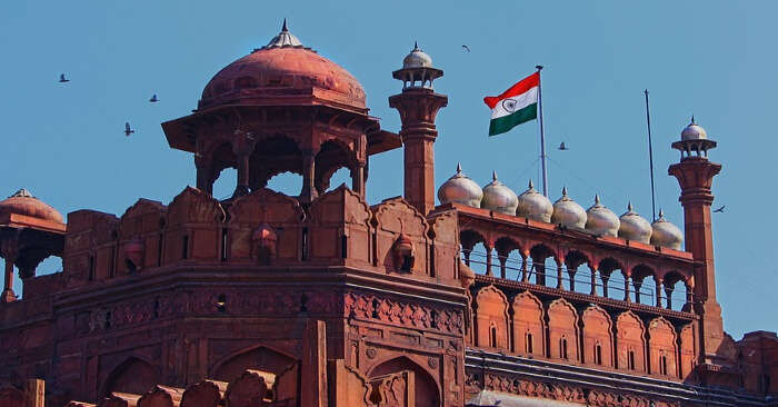 Red Fort is one of the Heritage tourism place in India