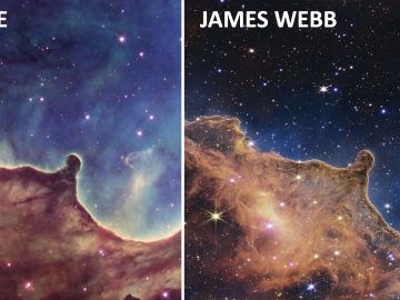 James Webb Telescope presents 'Pillars of Creation' with greater depth, clarity