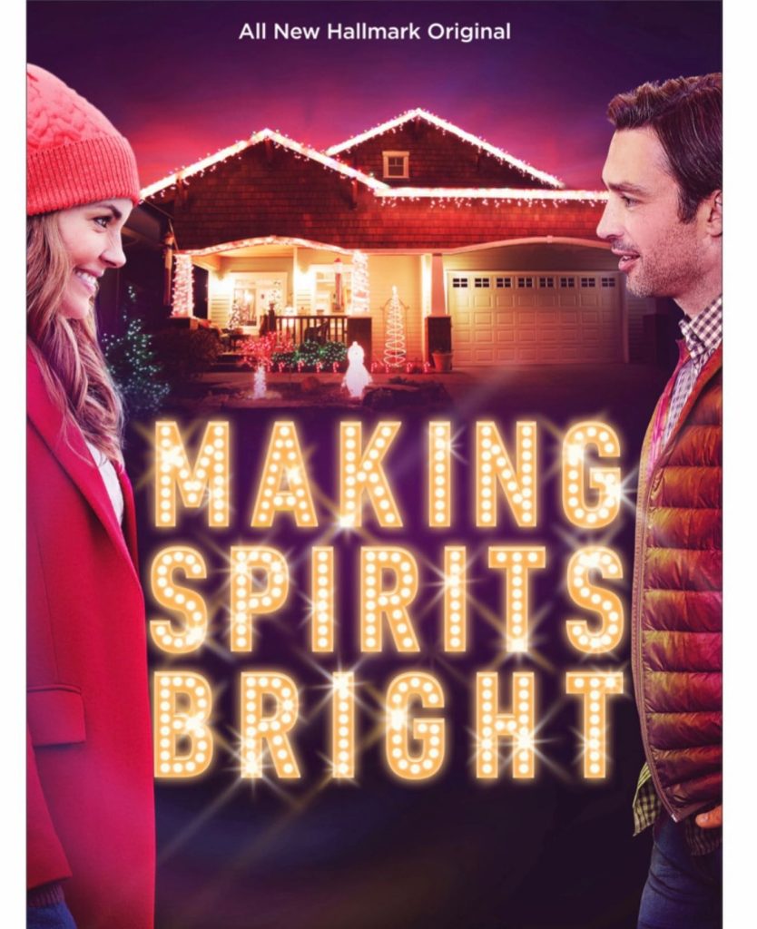 Taylor Cole's Hallmark channel  film "Making Spirits Bright"