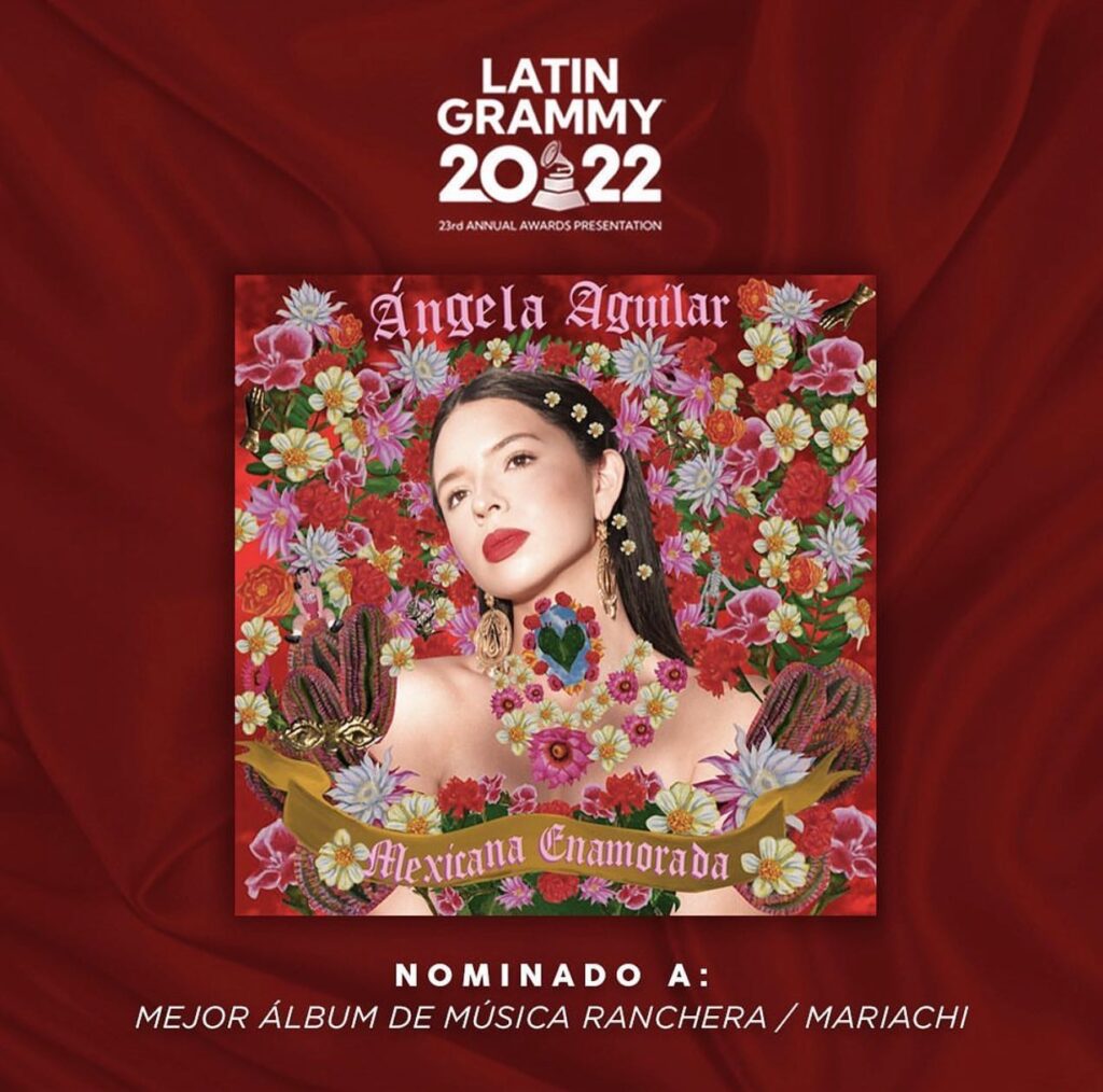 Angela Aguilar is nominating for Latin Grammy 2022