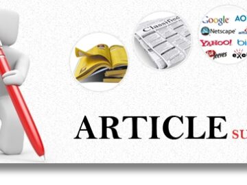 What are Article submission Administrations?