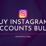 Buy bulk Instagram PVA accounts