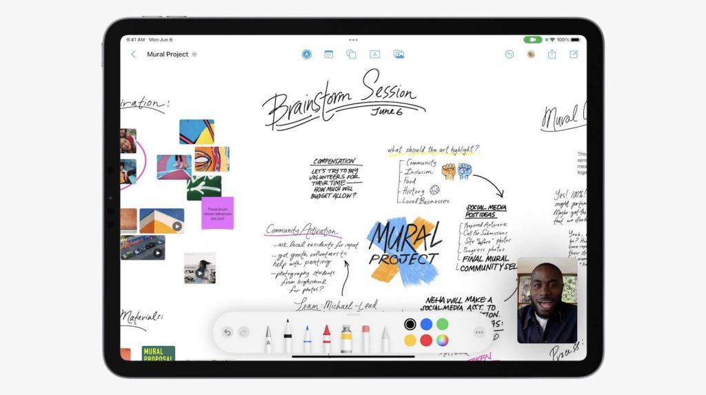 Apple announces upcoming release of whiteboard app Freeform