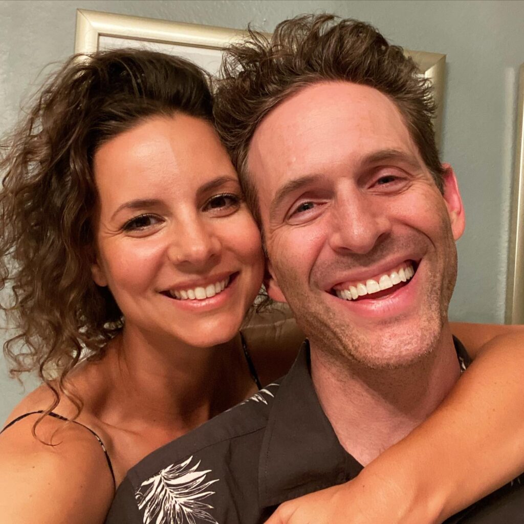 Glenn Howerton with his wife Jill Latiano