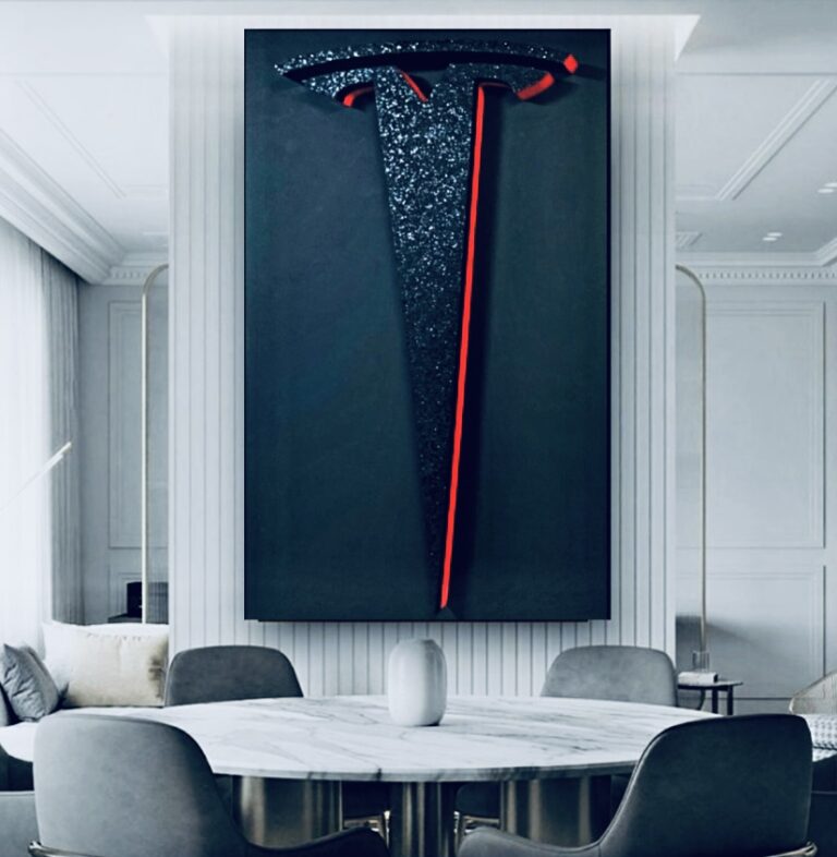 WeiArtCollections And Their Tesla-Inspired Innovation Apex Series T Artwork