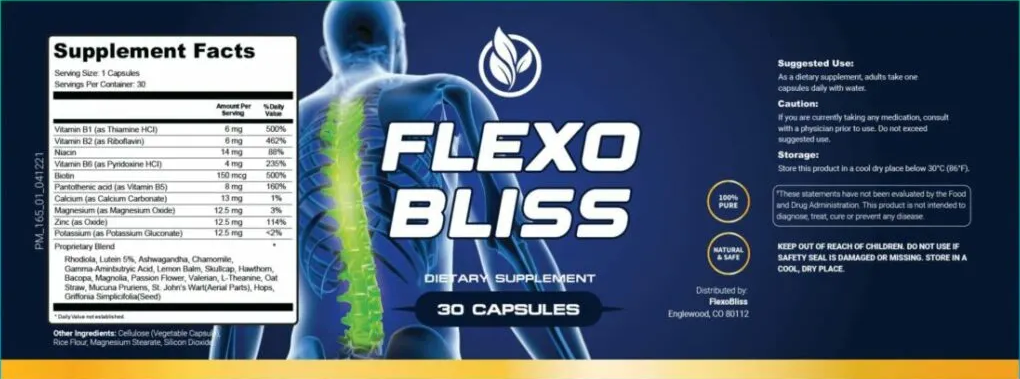 FlexoBliss Dosage scaled 1