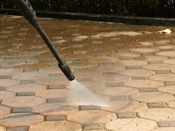 High pressure Tile Cleaning 1
