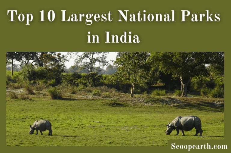 Largest National Parks in India