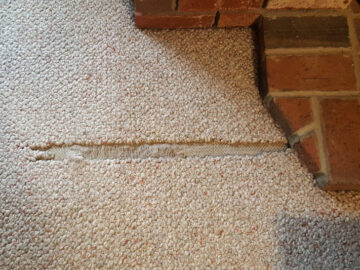 When Should the Damaged Carpet Be Repaired And How?