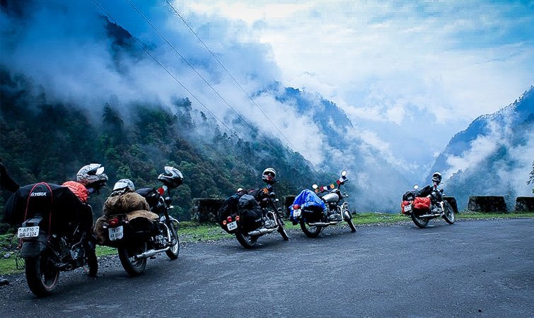 darjeeling sikkim biking