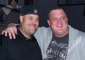 Billy Gardell with his brother Brian 