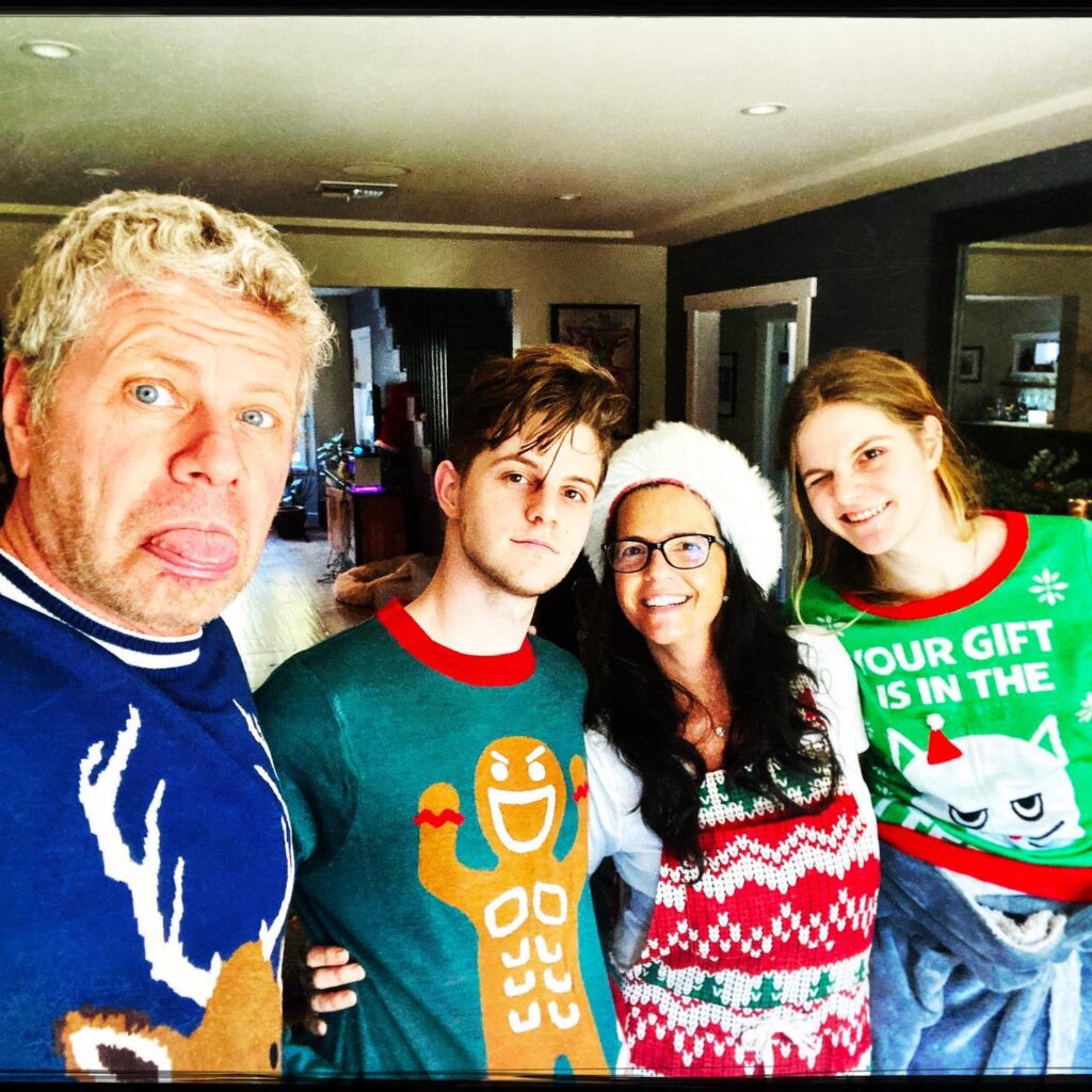 Michael Cudlitz with his family