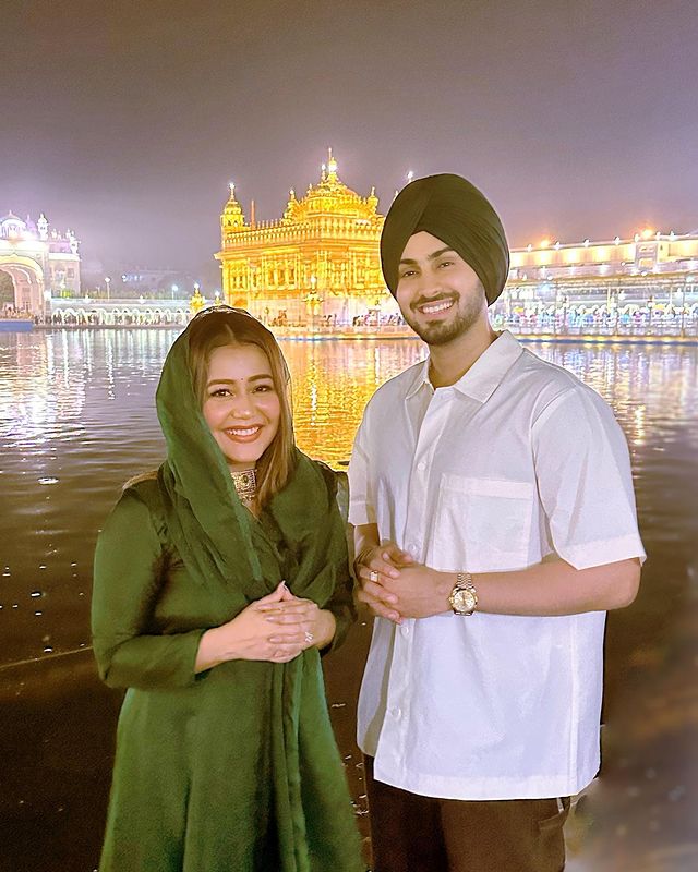 Rohan Preet Singh with his wife