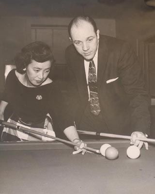 Masako Katsura with her co-player