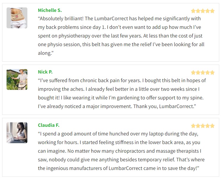LumbarCorrect Reviews