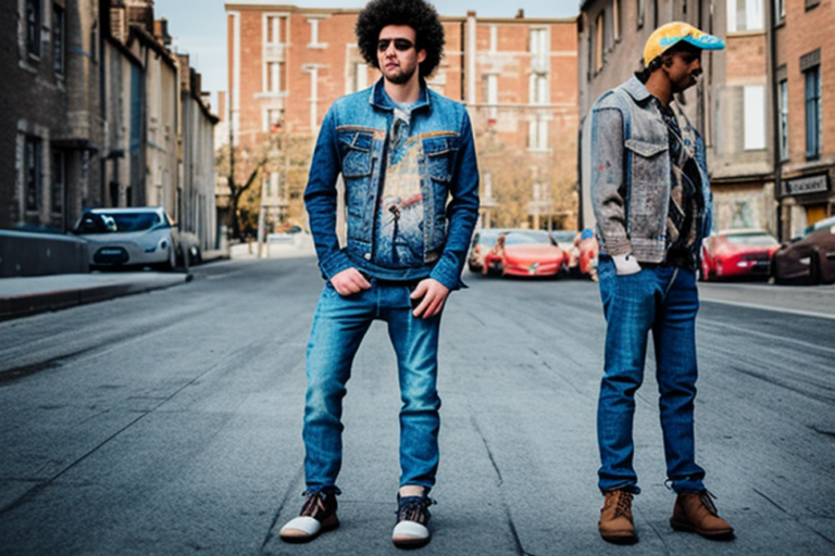 2023 Trend with Men's Patchwork Jeans and Denim Jackets!