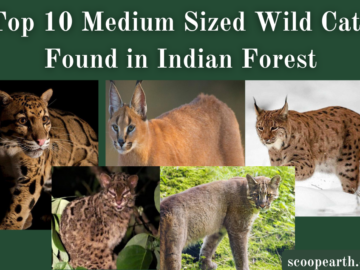 Medium Sized Wild Cats Found in Indian Forest