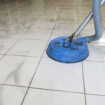 Clean Floor Tile Grout Without Scouring