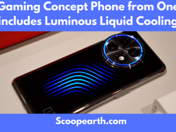 Gaming Concept Phone from OnePlus includes Luminous Liquid Cooling