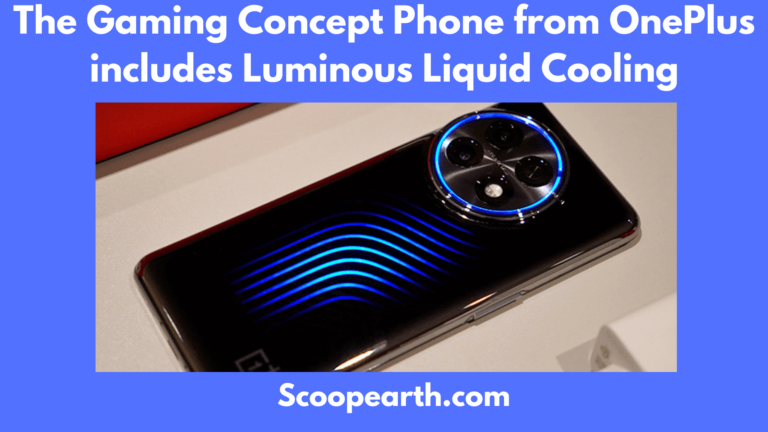 Gaming Concept Phone from OnePlus includes Luminous Liquid Cooling