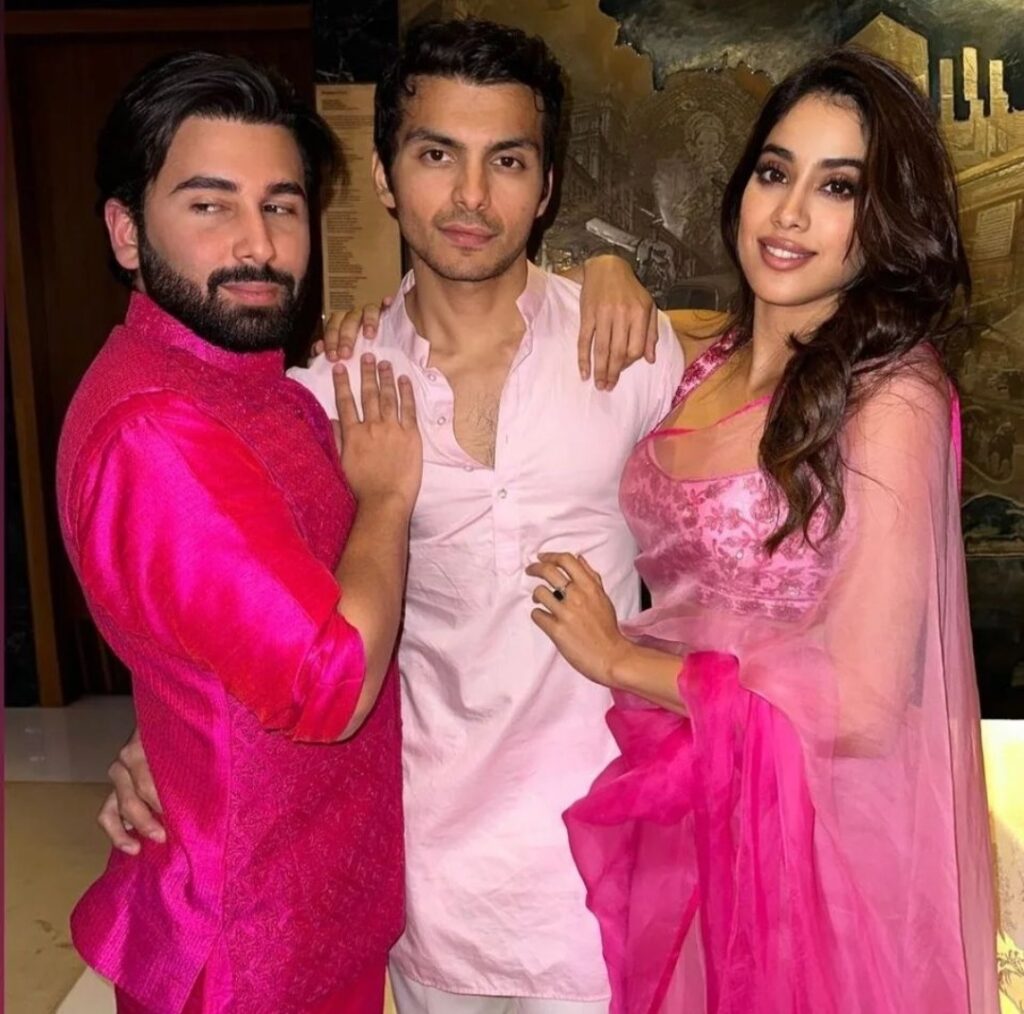 Shikhar Pahariya with Janhvi Kapoor
