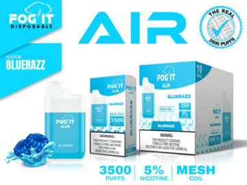 Fog It Air 10ml 3500 Puffs Bluerazz
