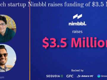 Fin-tech startup Nimbbl raises funding of $3.5 Million