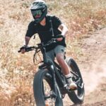 All Terrain Electric Bike Safe Riding With a Helmet 
