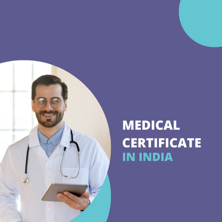 Are you tired of waiting in long lines at medical clinics or hospitals to obtain your medical certificate in India