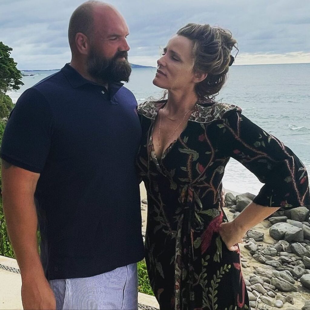  Ethan Suplee with his wife 