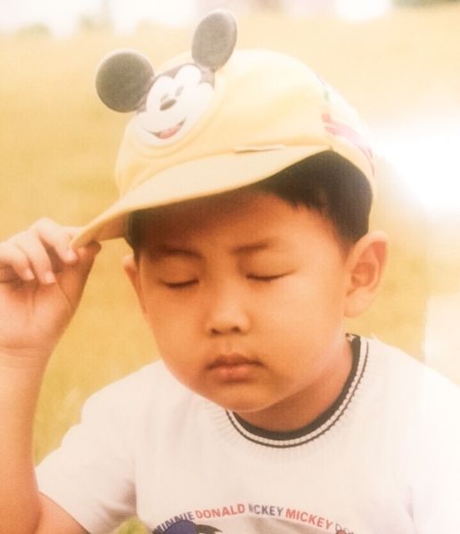 Kim Namjoon childhood pic 