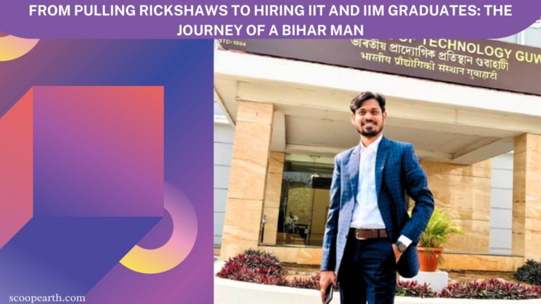 From Pulling Rickshaws to Hiring IIT and IIM Graduates: The Journey of a Bihar Man