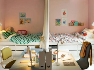 How to decorate a bedroom for multiple kids